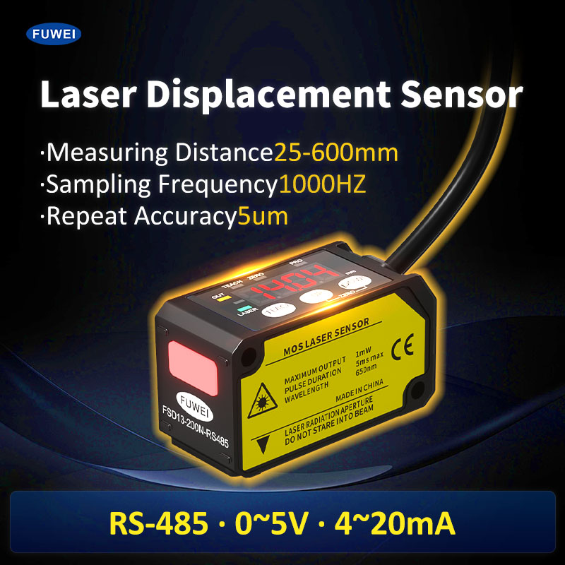 Sensor de desplazamiento láser FSD13: pionero de la precisión en la medición industrial