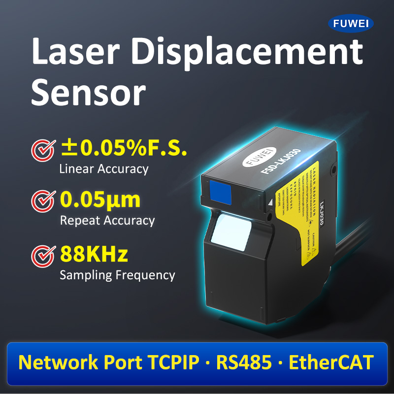 Medición precisa del futuro industrial: Serie FSD-LKJ Sensores de desplazamiento láser de alta velocidad de Fuwei Electronics
