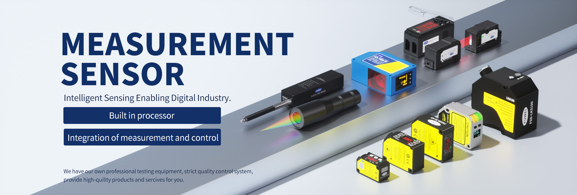 Medición del fabricante de sensores