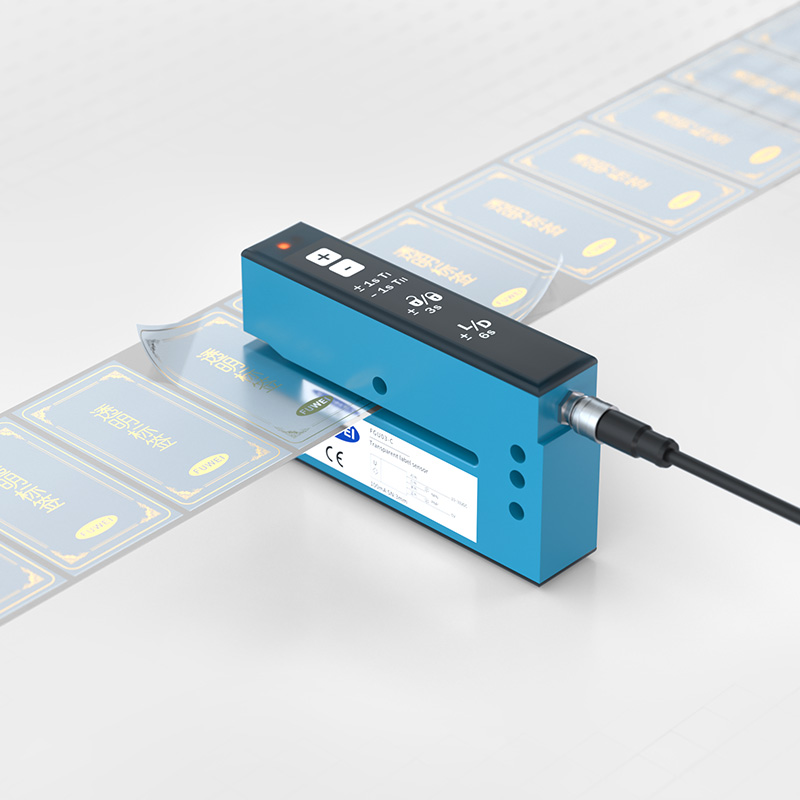 Sensor ultrasónico de etiquetas FUWEI FGU03-C Sensor ocular de etiquetado industrial