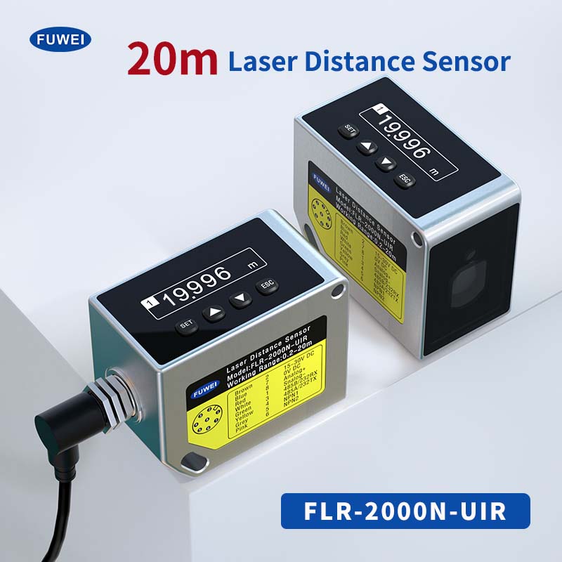 Sensor de alcance láser de 20 metros FLR-2000N-UIR