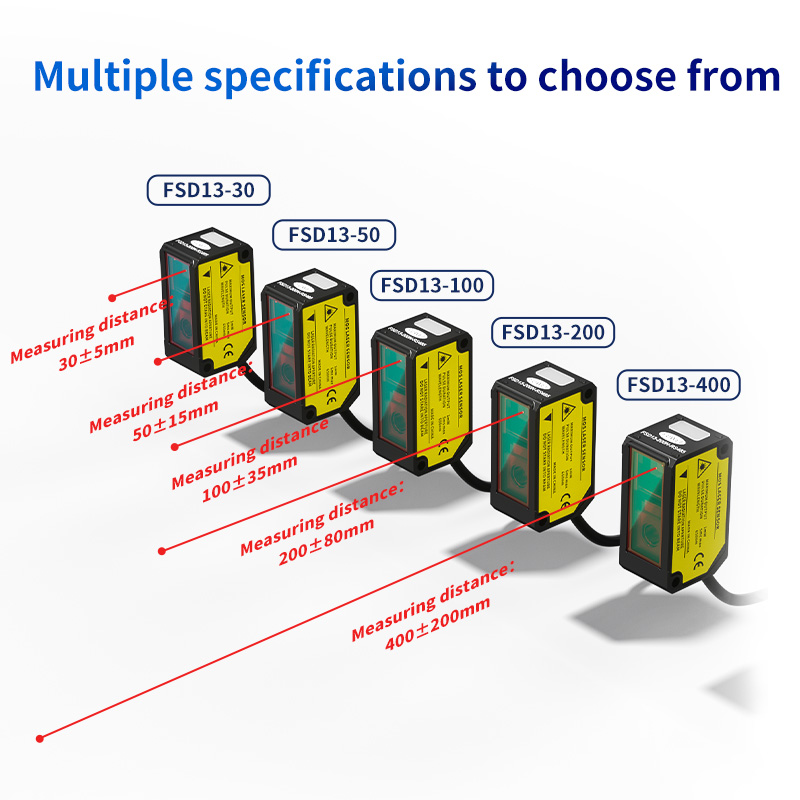 Sensor de desplazamiento láser Serie FSD13 Sensor de desplazamiento láser Serie FSD13